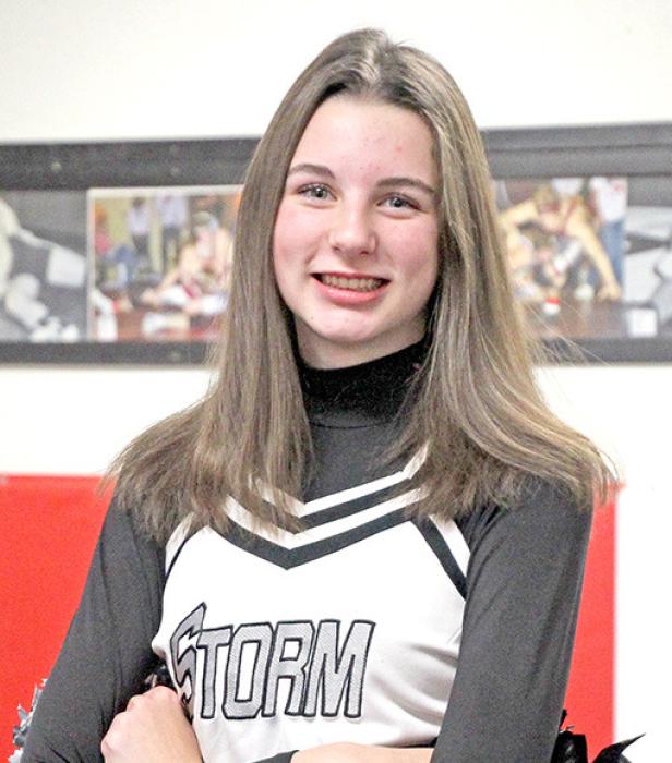 ELLYSE GRAGE Parent: Kerri &amp; Allen Grage Wrestling Cheerleader