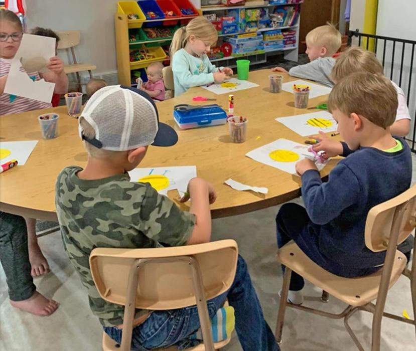 Gregory County 4-H visits Busy Bees Daycare in Burke