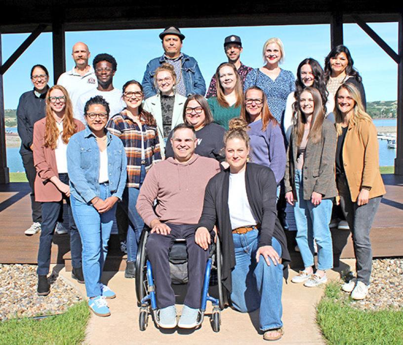 The 2025 Sutton Leadership Institute Class is shown here with Billie and Kelsea Sutton.