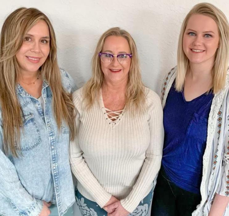 The owners of Essential Balance Day Spa are, l to r, Lyndra Michael, Dawn Waldner, and Jadesa Jones.