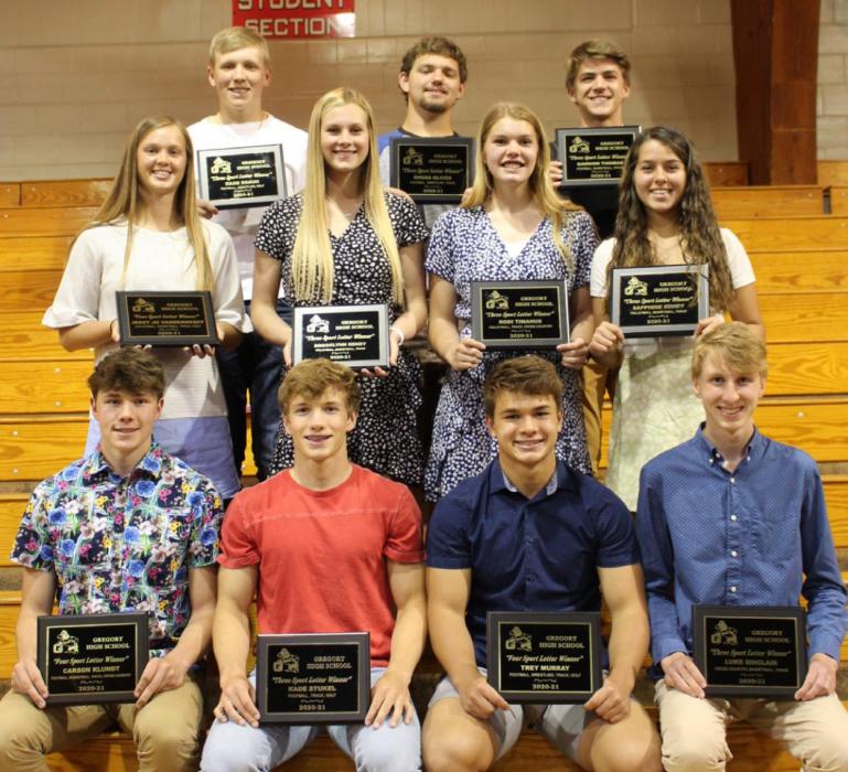 AltThree/four sport winners received recognition during awards night