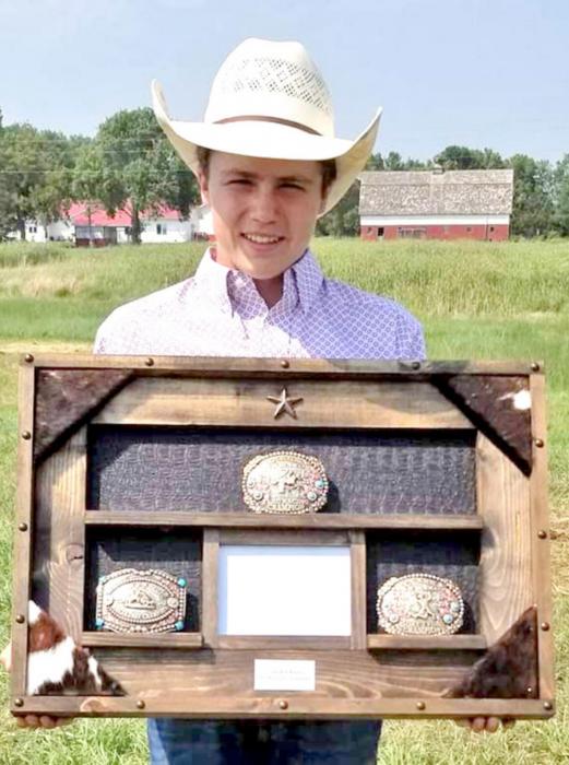 Pierce Stukel qualifies in three events for state finals to be held in Ft. Pierre on August 13-15