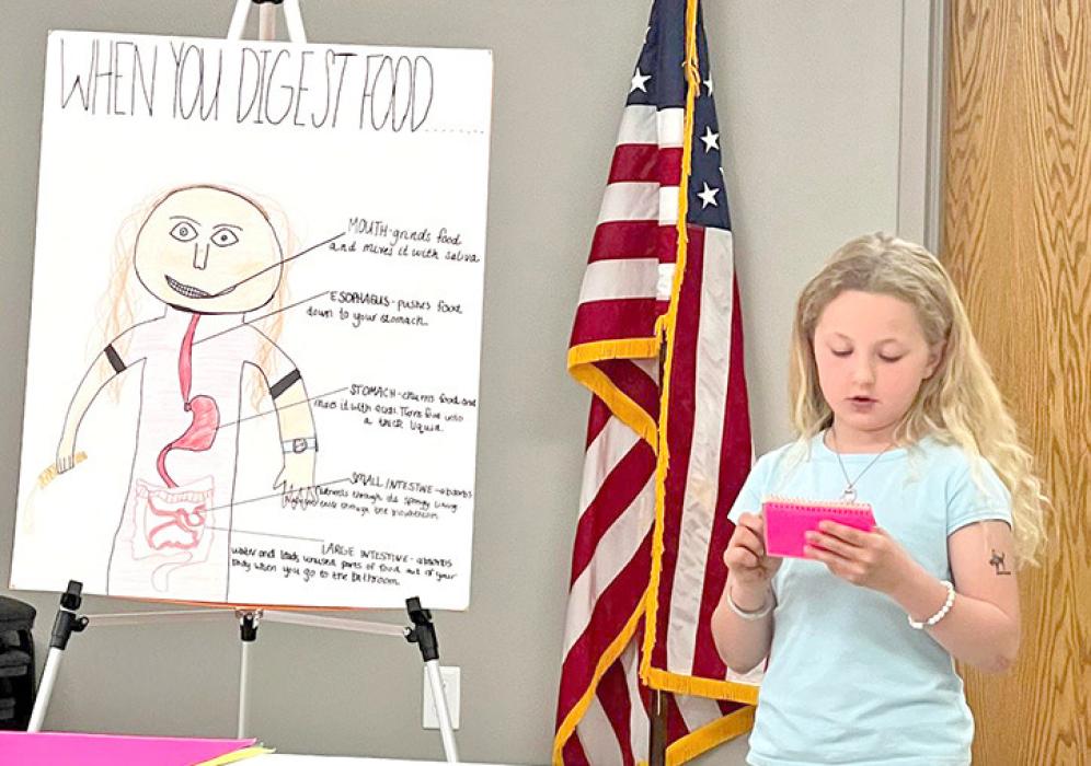 Milly Meyer presenting “Good Enough to Eat?”