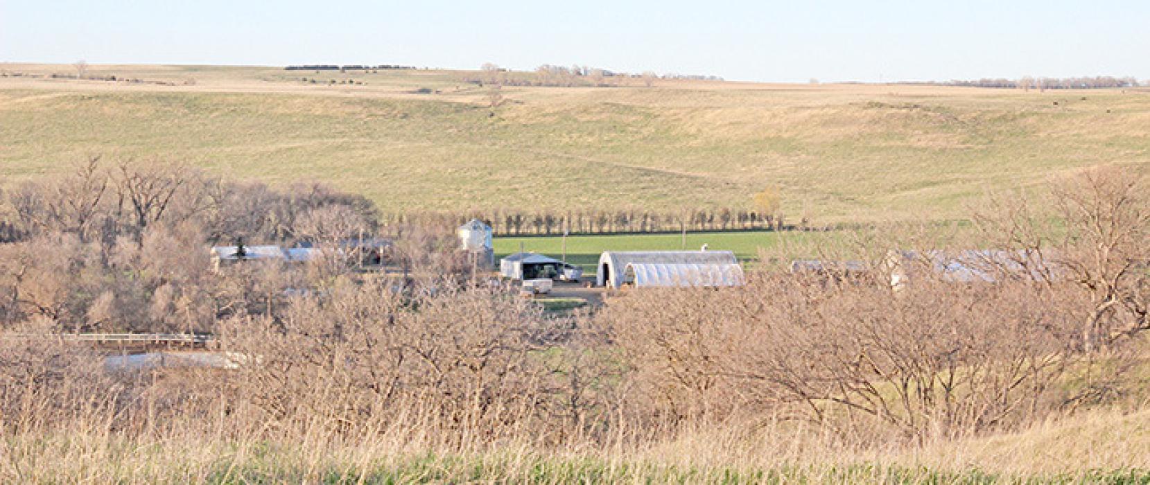 The Jons family’s dairy is nestled in the hills of south central South Dakota. The family also farms 150 acres. (Photo by MLPhotography)
