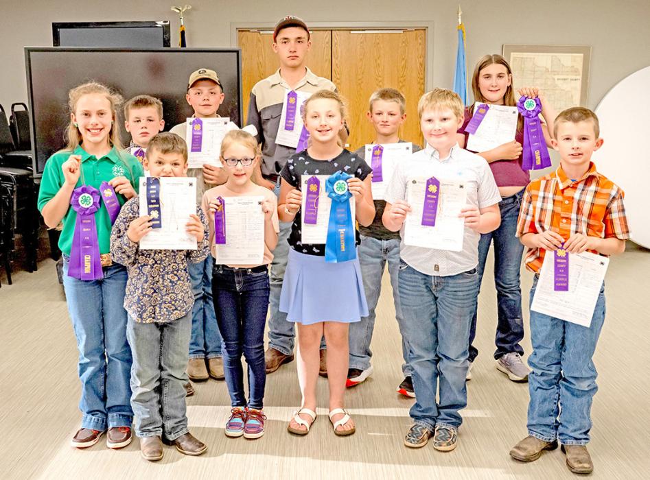 Eleven youths participated in the Gregory County Youth in Action Day, held recently.