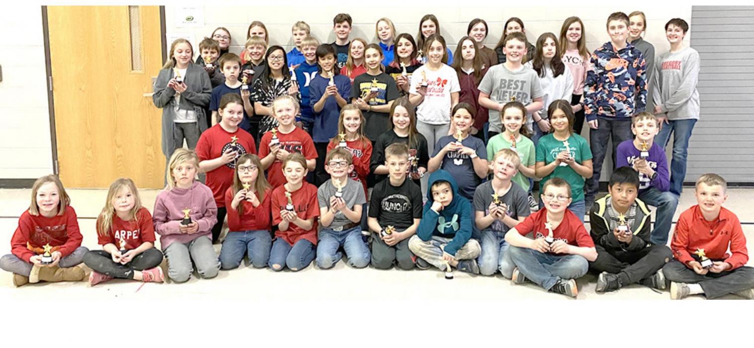 In-house Reading Olympics was held March 31 at the school library