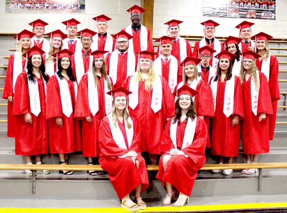Twenty-four GHS graduates receive diplomas on Saturday, May 11