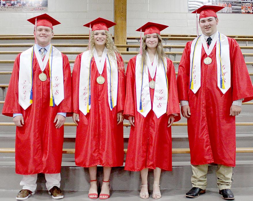 Twenty-four GHS graduates receive diplomas on Saturday, May 11