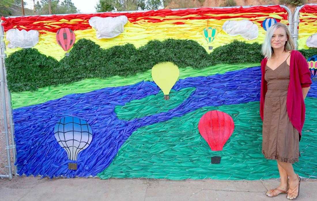 Daycare fence will soon be a work of art