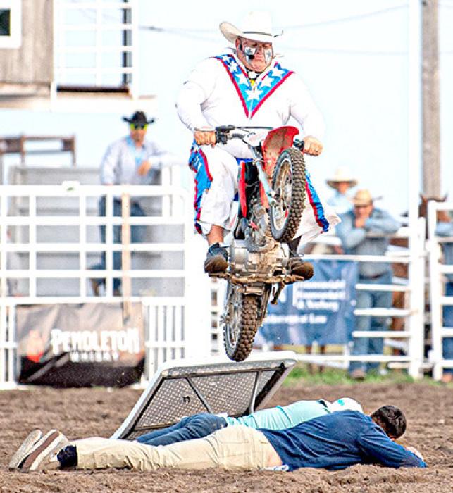 Justin Rumford promises Rip Roarin’ fun at every performance of this year’s Rodeo.