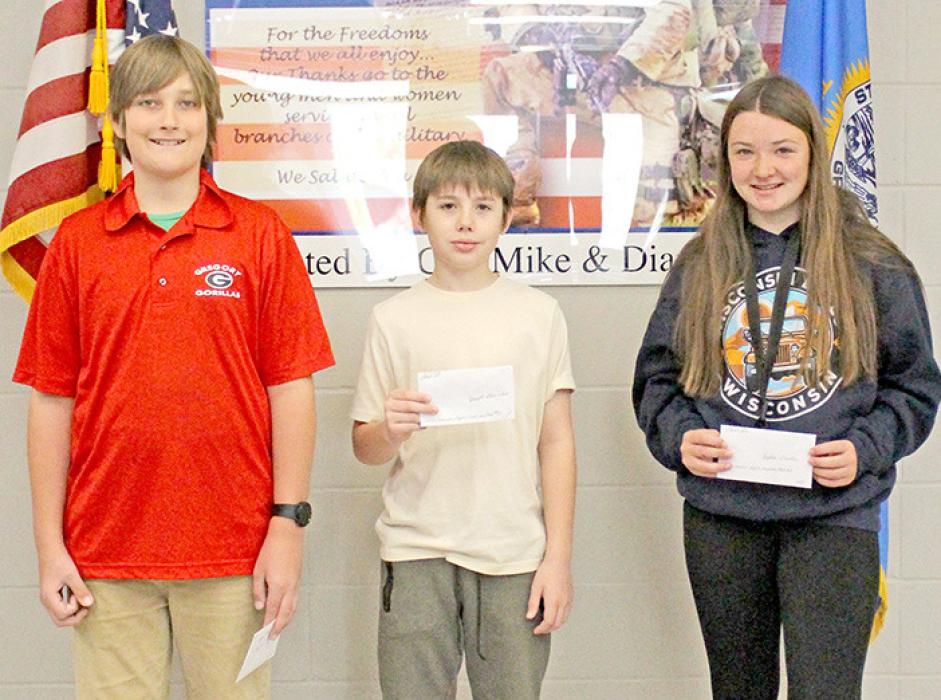 Results for Class III are Ben Engel - 3rd, Joseph Stevicks - 1st, and Sophee Skalla - 2nd.