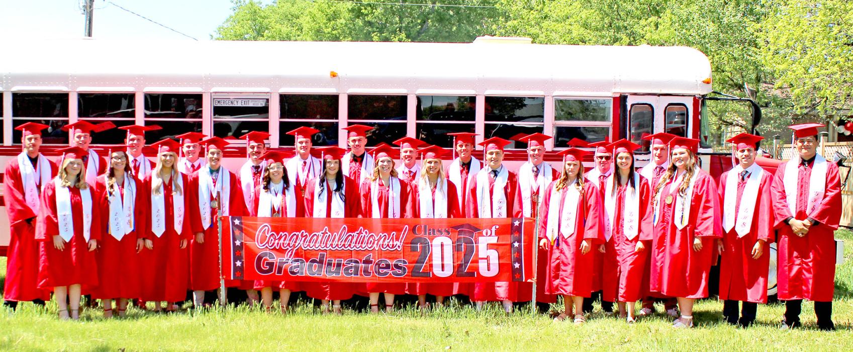 Twenty-six GHS graduates receive diplomas on Saturday, May 17