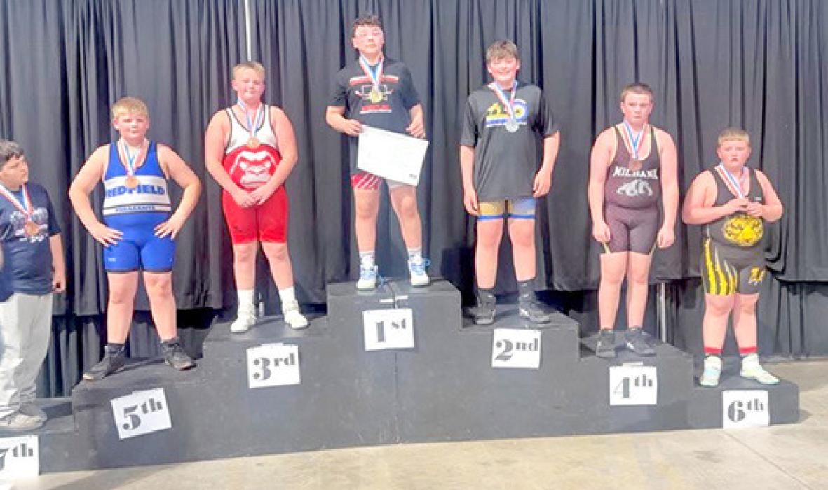 Eli Ekroth brings home first place from State AAU Wrestling Tourney, 11 others medal