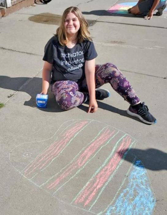 Gregory Co. 4-H decorates Main Street