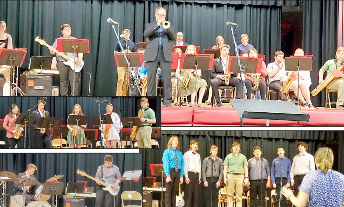 GHS music students show off their talents Monday night
