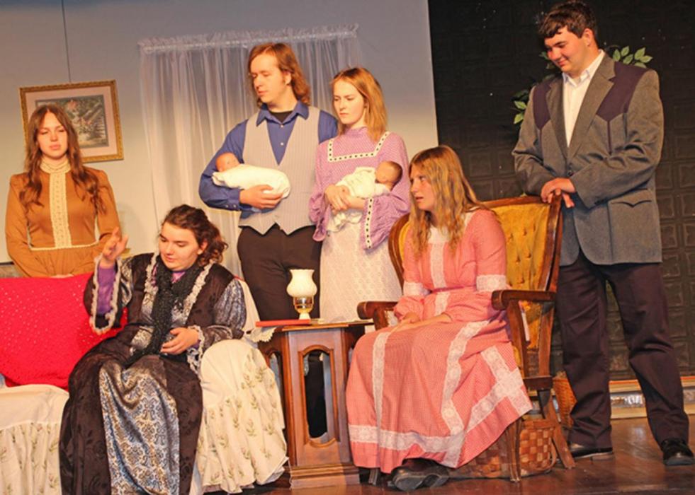 Gregory High School students perform Little Women