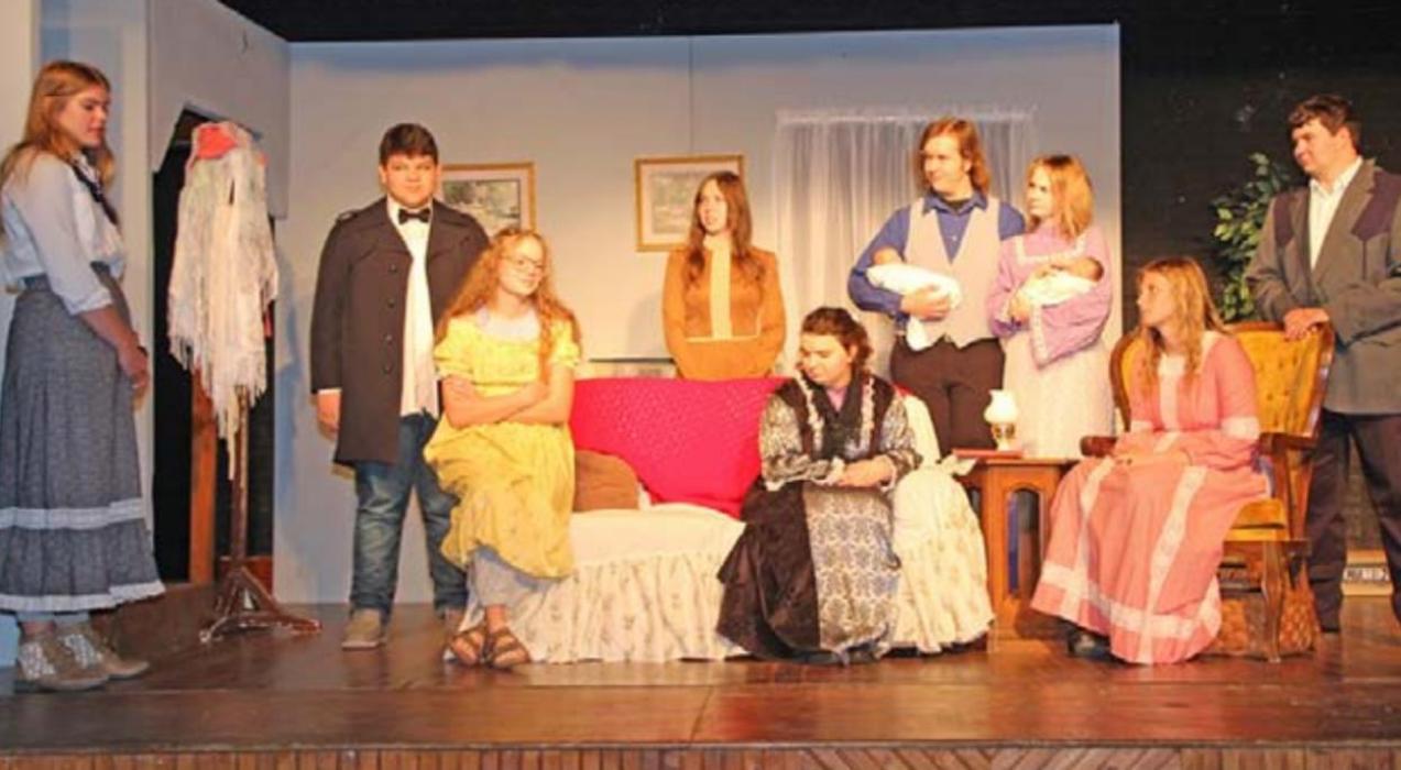 Gregory High School students perform Little Women