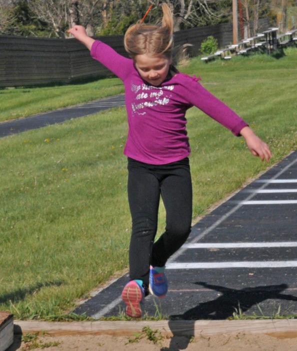 Elementary students participate in track and field day on May 12
