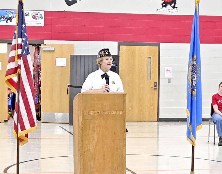 Sandy Smith was the keynote speaker for the program.