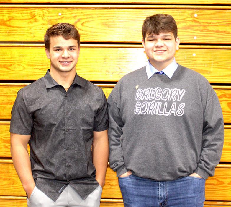 Luke Murray, left, and Eli Barreto, right, will be attending SD Boys State on May 29 through June 2, 2023.