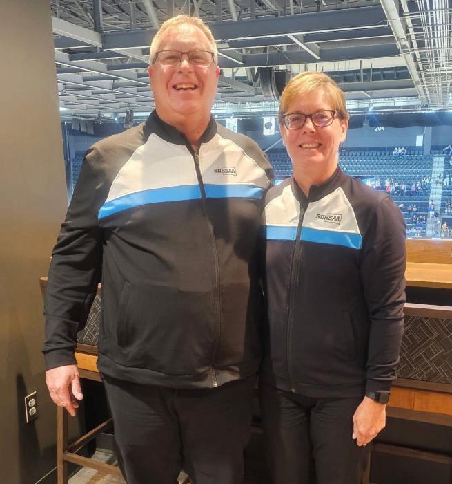 Leber recognized for 25 years as a volleyball official