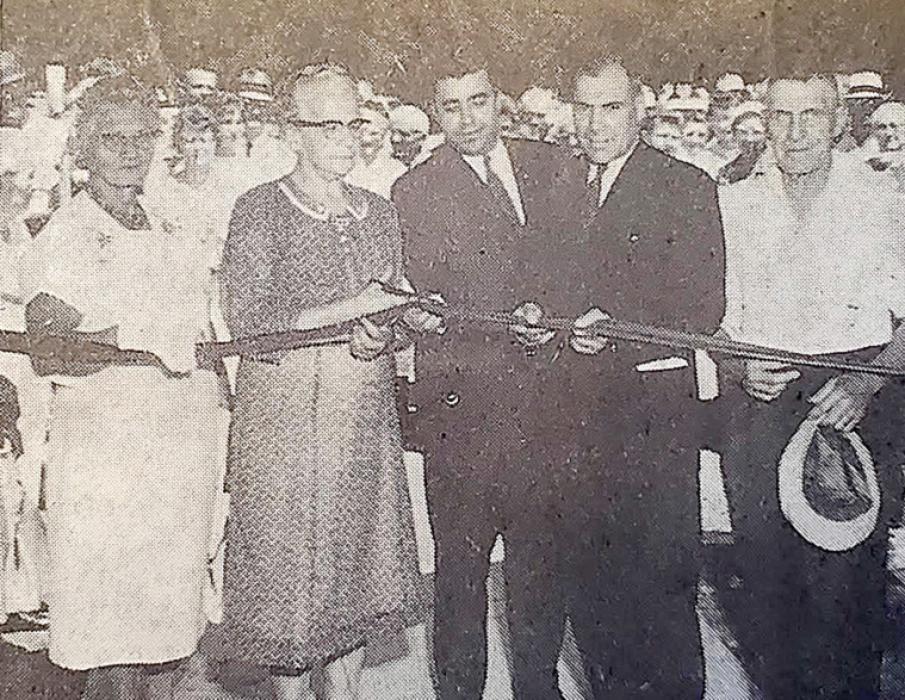 Although interest in building a home for the elderly began in 1958, the campaign didn’t gain much traction until March 1960, when Mrs. Martha Faust donated 4,920 acres of grassland to the cause.