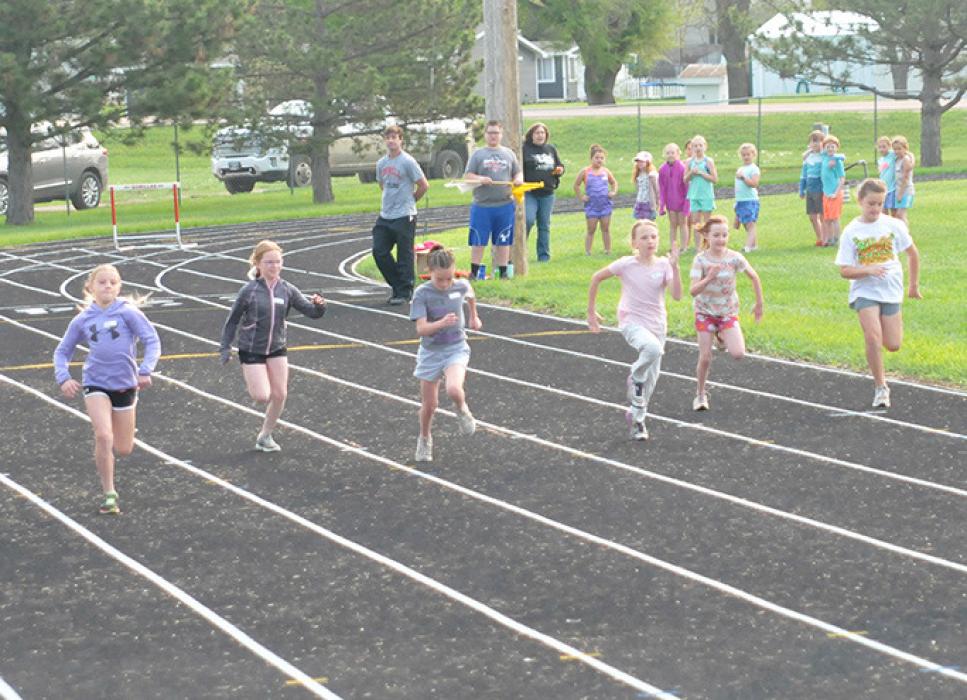 Gregory Elementary holds Track and Field event