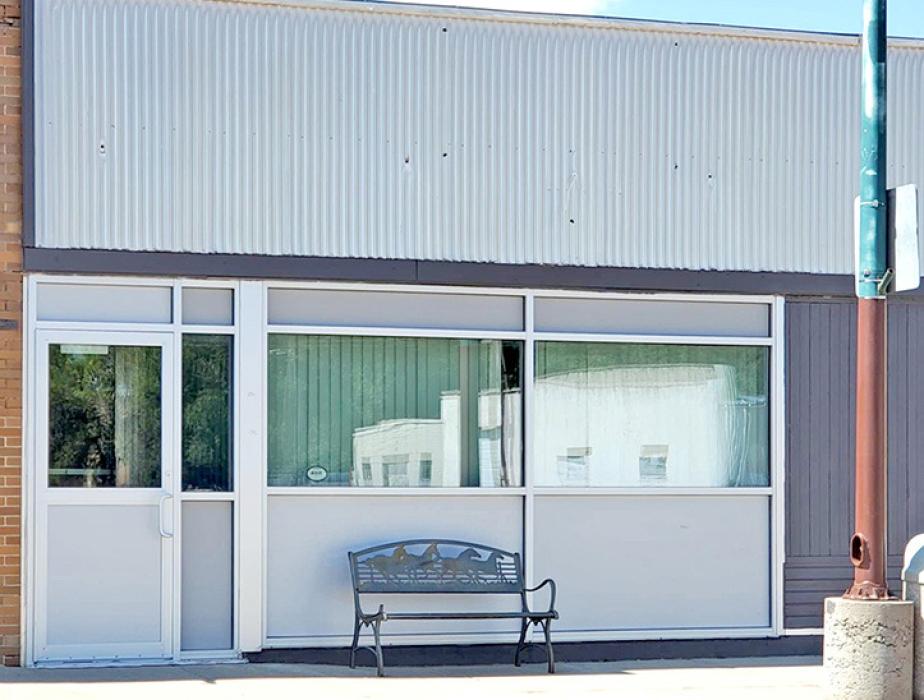 The former location of Stay Wild Boutique has not been open since the business closed during COVID. The owner is trying to sell inventory and the building, which includes a plumbing and heating business to the west of the Main Street building.