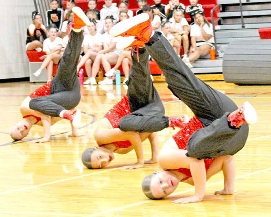 Dance routine earns C&D team a first place