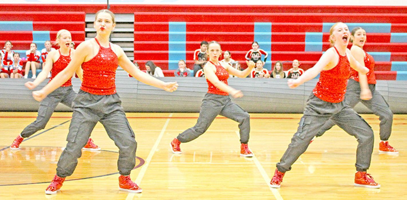 Dance routine earns C&D team a first place