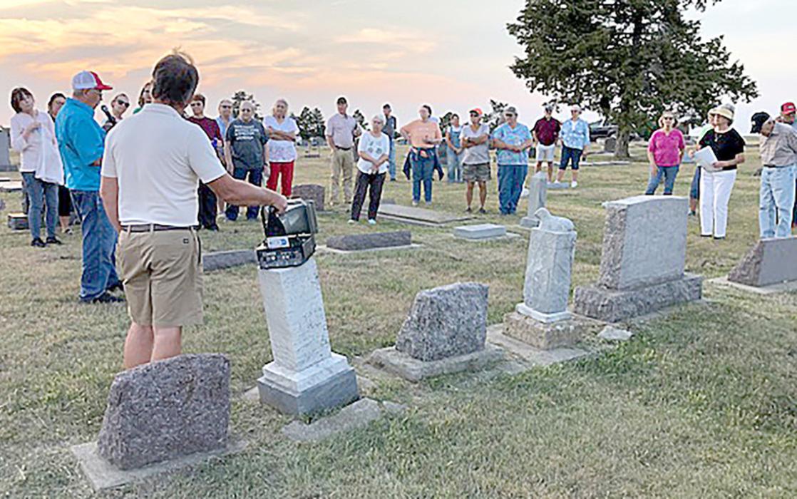 Second annual cemetery walk held at Burke Graceland Cemetery on Wed., Sept. 11