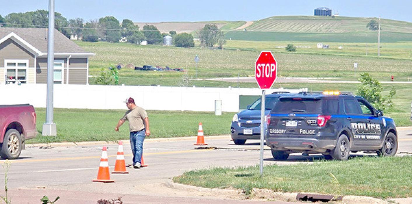 Heat causes cement to buckle on Highway 18