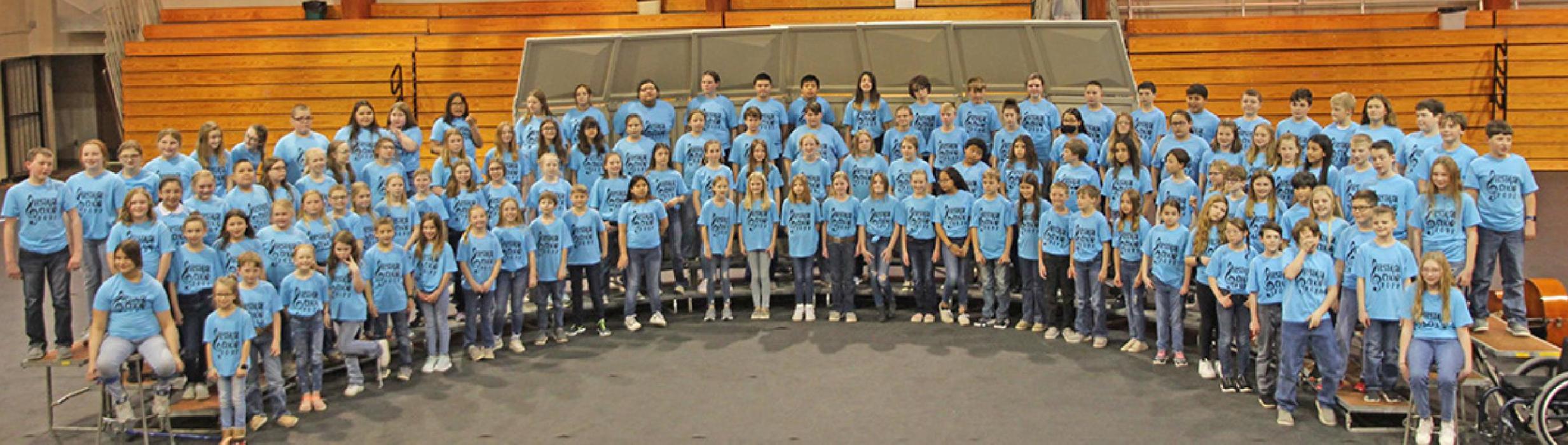 Elementary Festival choir was held
