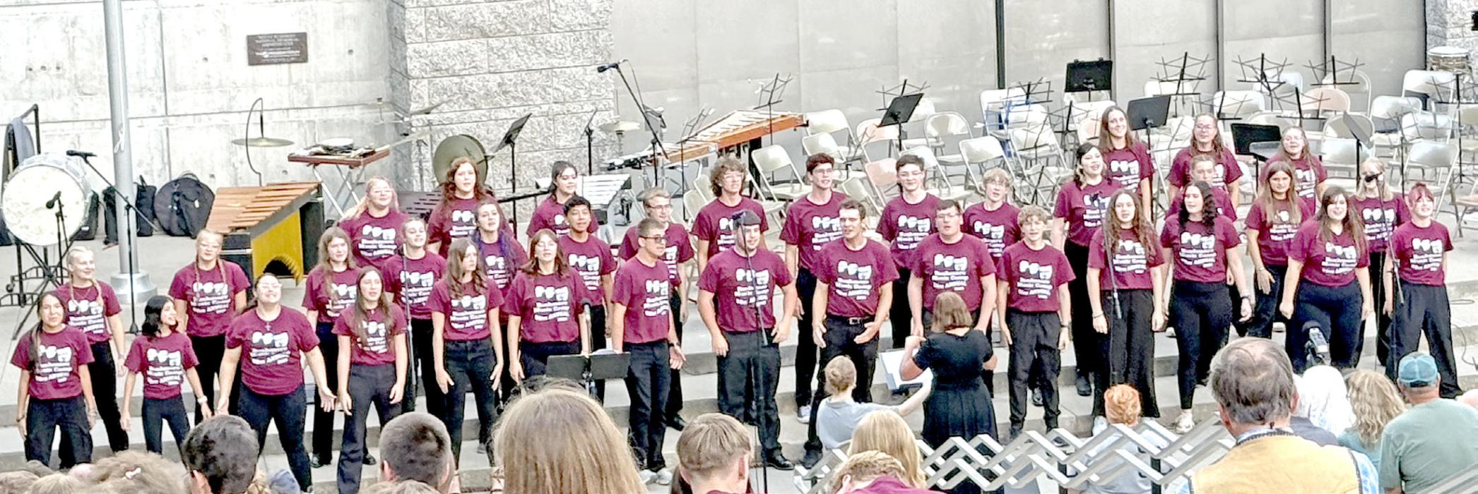 Gregory Music students attend Rushmore Music Camp