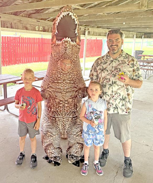 Stomp, Chomp, and Roar brought visitors from Winner, Colome, Burke, and even other states, like Nebraska and Wisconsin.