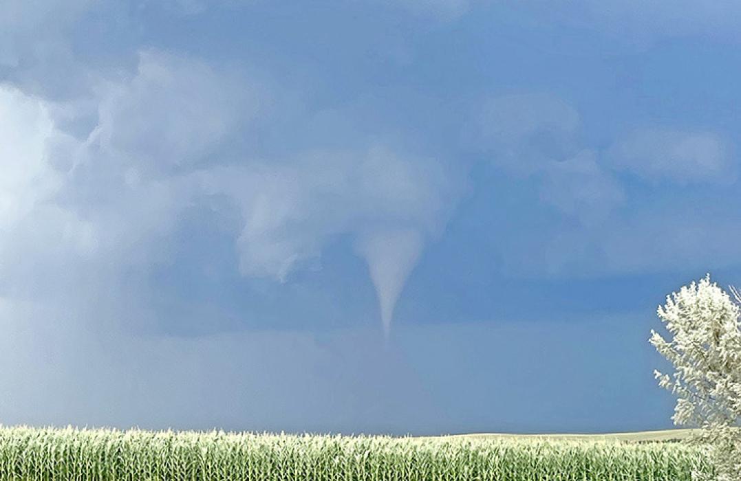 Sara Anderson captured this picture north of Gregory. (Photo by Jacob Klein)