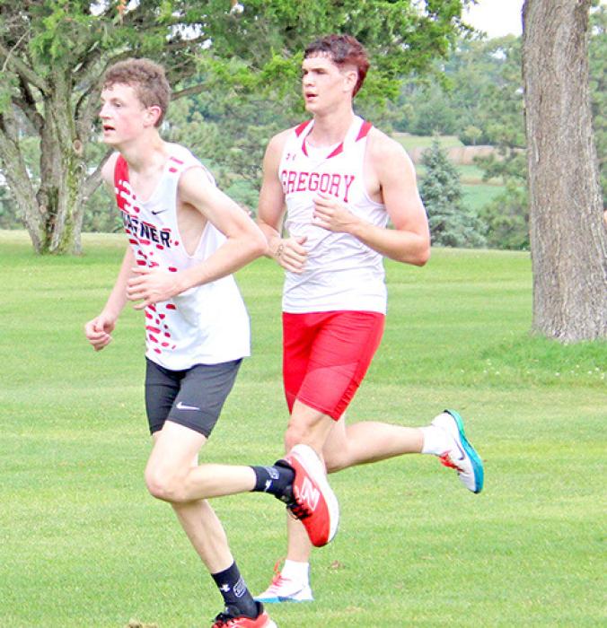 George Timanus led the home team at the Gregory Invitational with a 13th place finish, and season best time of 20:15.