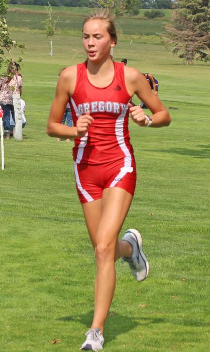 Asia VanDerWerff placed second with a time of 22:29.6 and Sierra Rencountre came in third with a time of 22:40.1.