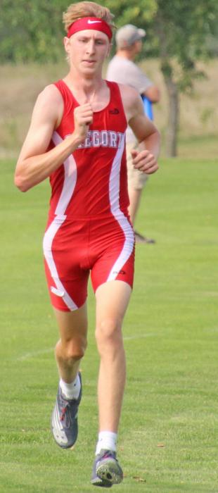Luke Sinclair finished in first place with a time of 18:26.3.