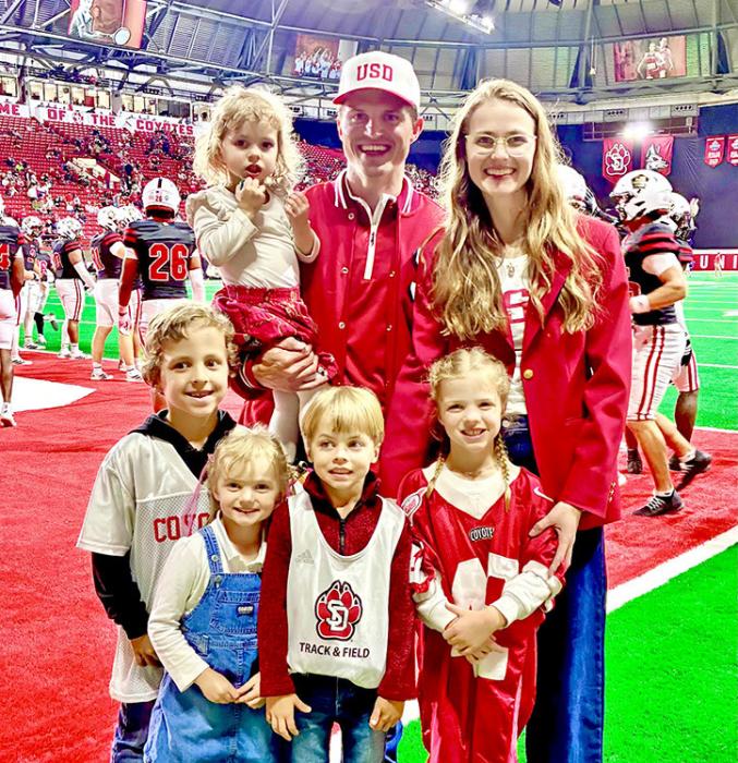 Alexa (Duling) Williams inducted into USD Hall of Fame