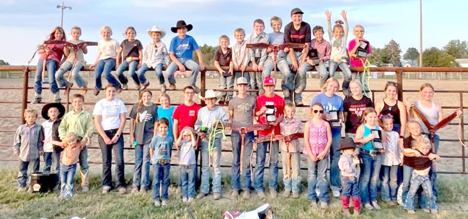 Dozens of kids showed up for the Dallas Horseman’s Playday. See more photos on page 9. (Submitted photo)