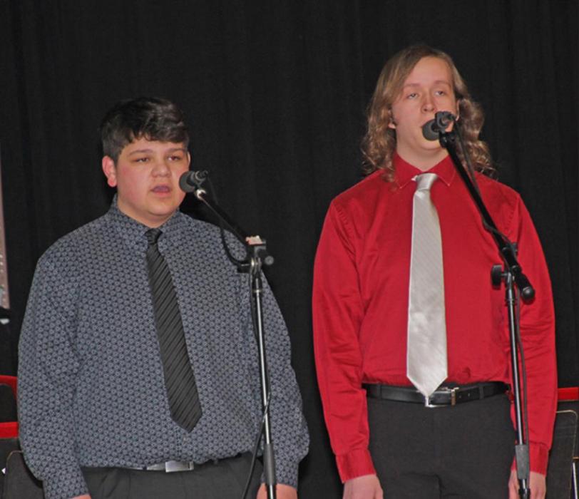 Gregory High School students perform at Dinner and a Show