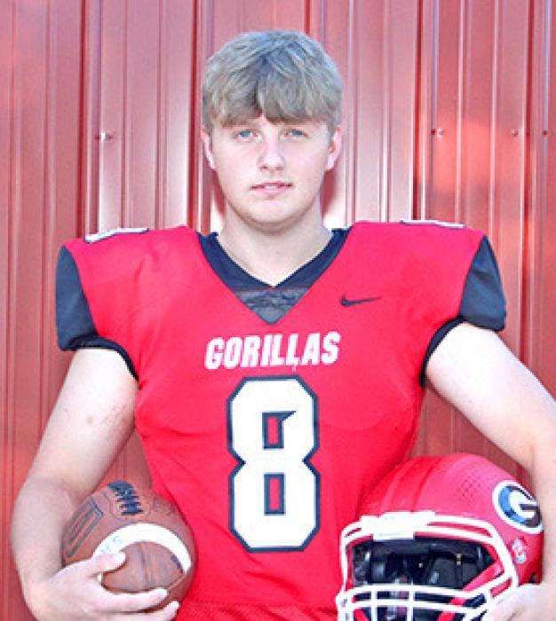 BO BROZIK #8 Parents: Kallie Brozik &amp; Mike Miller Year: 5’11” Senior Position: TE/DL Wt. 190#