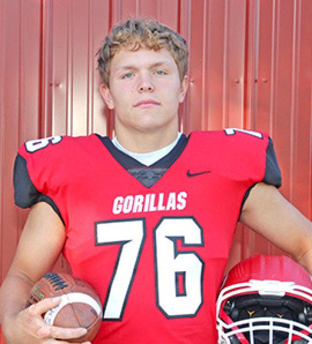 DALE SMIKLE #76 Parents: Abby &amp; Jon Smikle Year: 5’10” Sophomore Position: OL/DL Wt. 190#