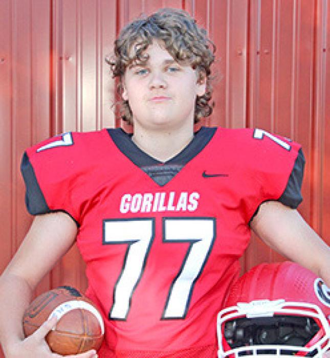 CASH KREISHER #77 Parents: Michelle Kreisher Year: 5’9” Freshman Position: OL/DL Wt. 195#