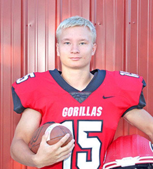 DYLAN JOHNSON #15 Parent: Amanda Johnson Year: 5’7” Senior Position: RB/LB Wt. 140#