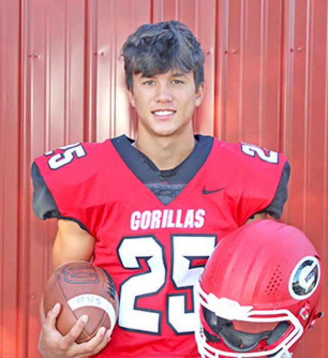 DAVID BIGGINS #25 Parents: Katie &amp; Jessy Biggins Year: 5’8” Freshman Position: QB/S Wt. 145#