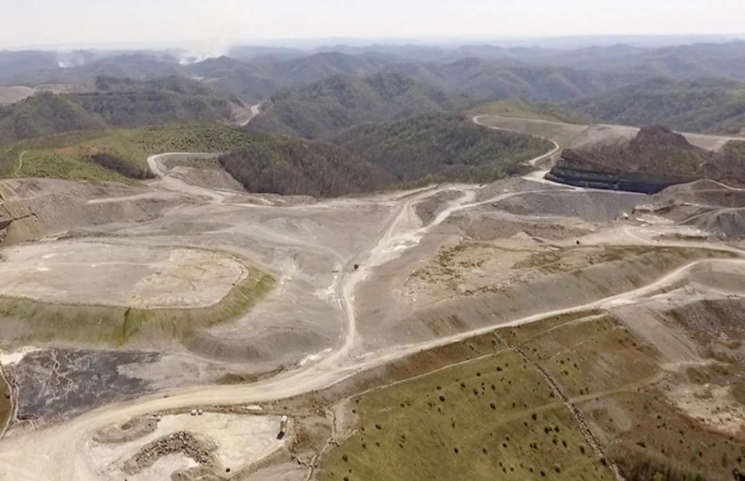 Coal mining in the Blue Ridge Mountains of Kentucky has completely changed the landscape of the area.