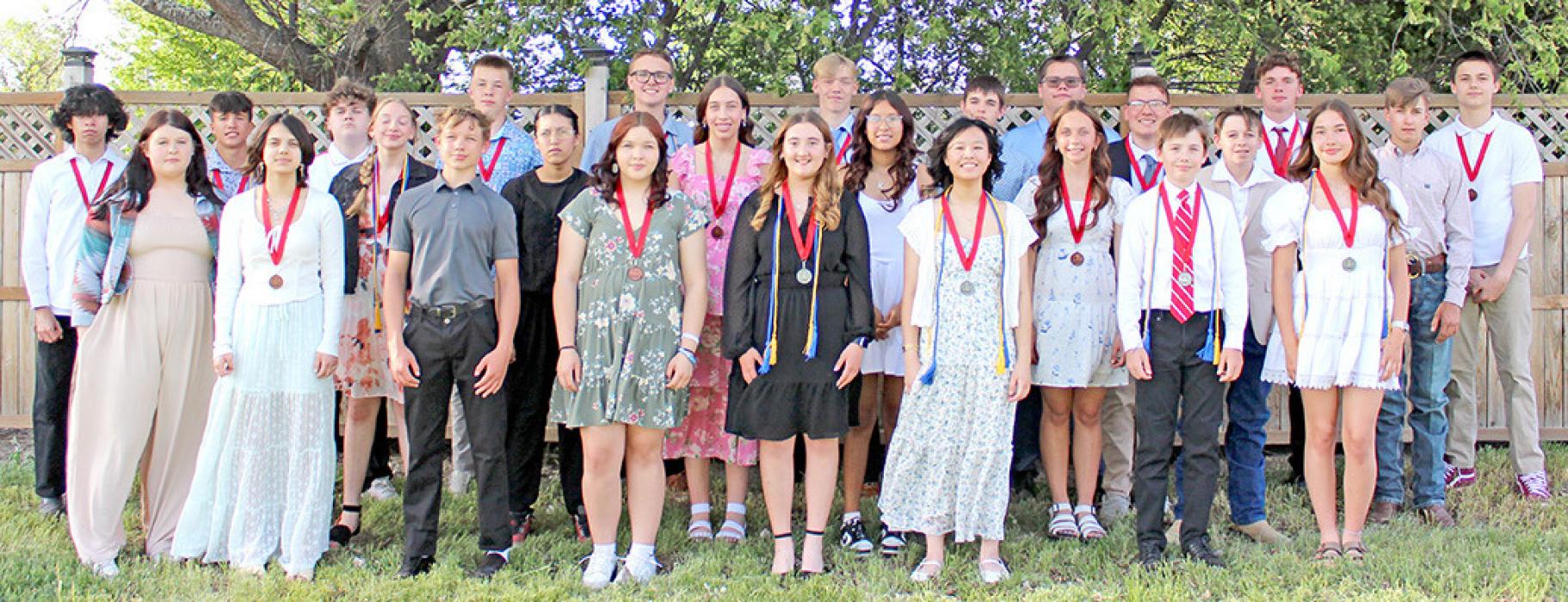 On Tuesday, May 13, 2025, Gregory held their eighth grade graduation at the Gregory Memorial Auditorium. (Photos by Alexis Kortan)