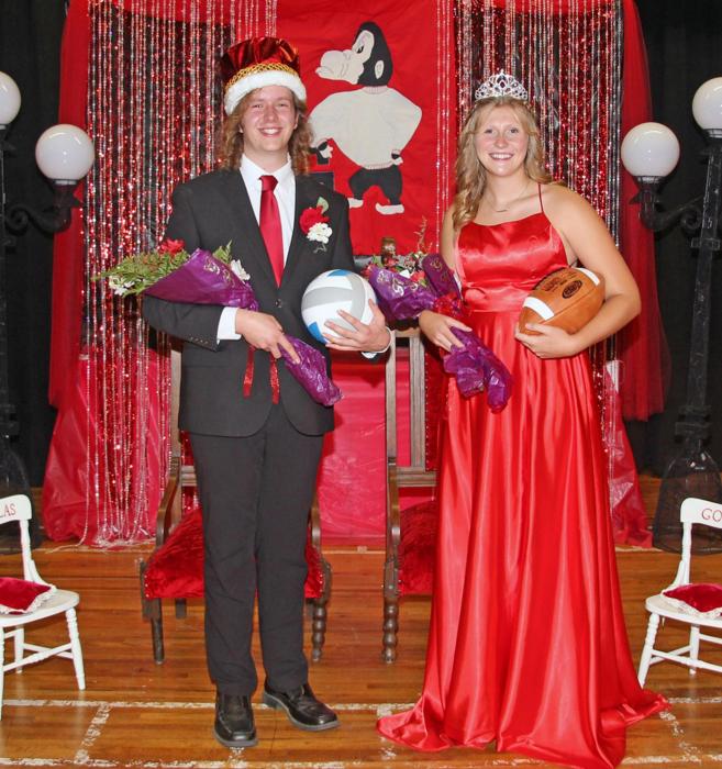 Homecoming royalty crowned Monday evening